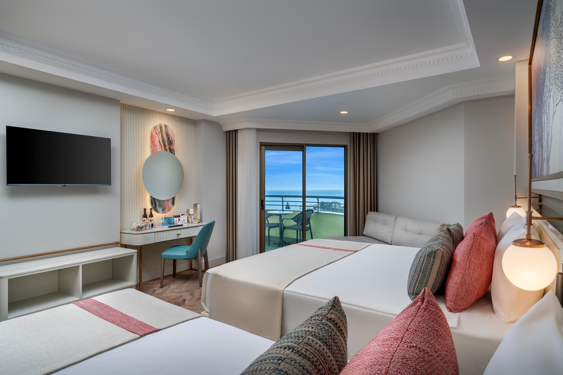 Standardní pokoj, přímý výhled na moře v hotelu Delphin Palace — foto č. 3
