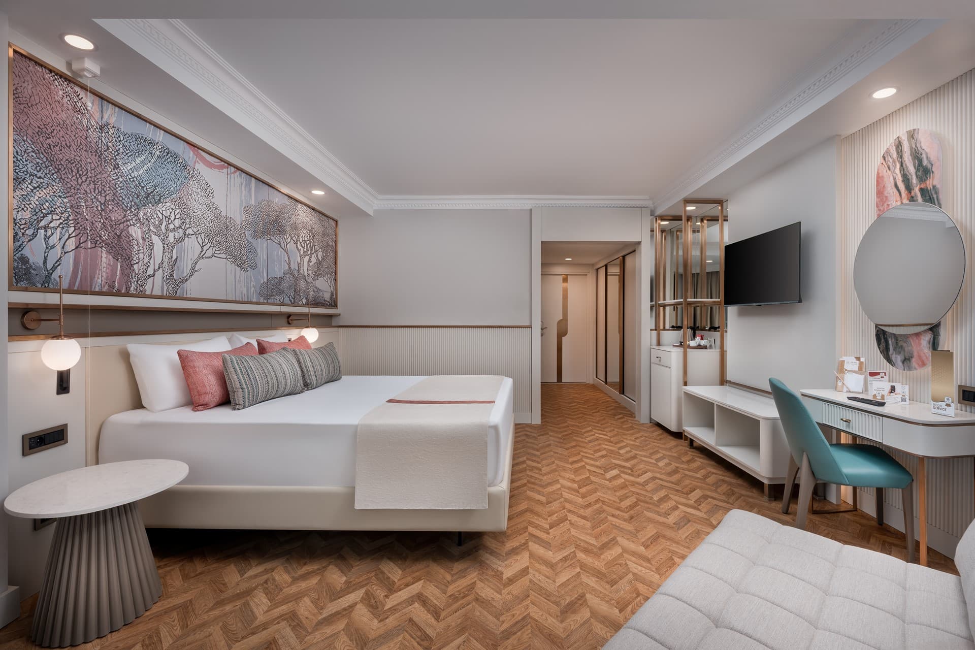 Standaard rolstoeltoegankelijke kamer bij Delphin Palace — aanzicht 2