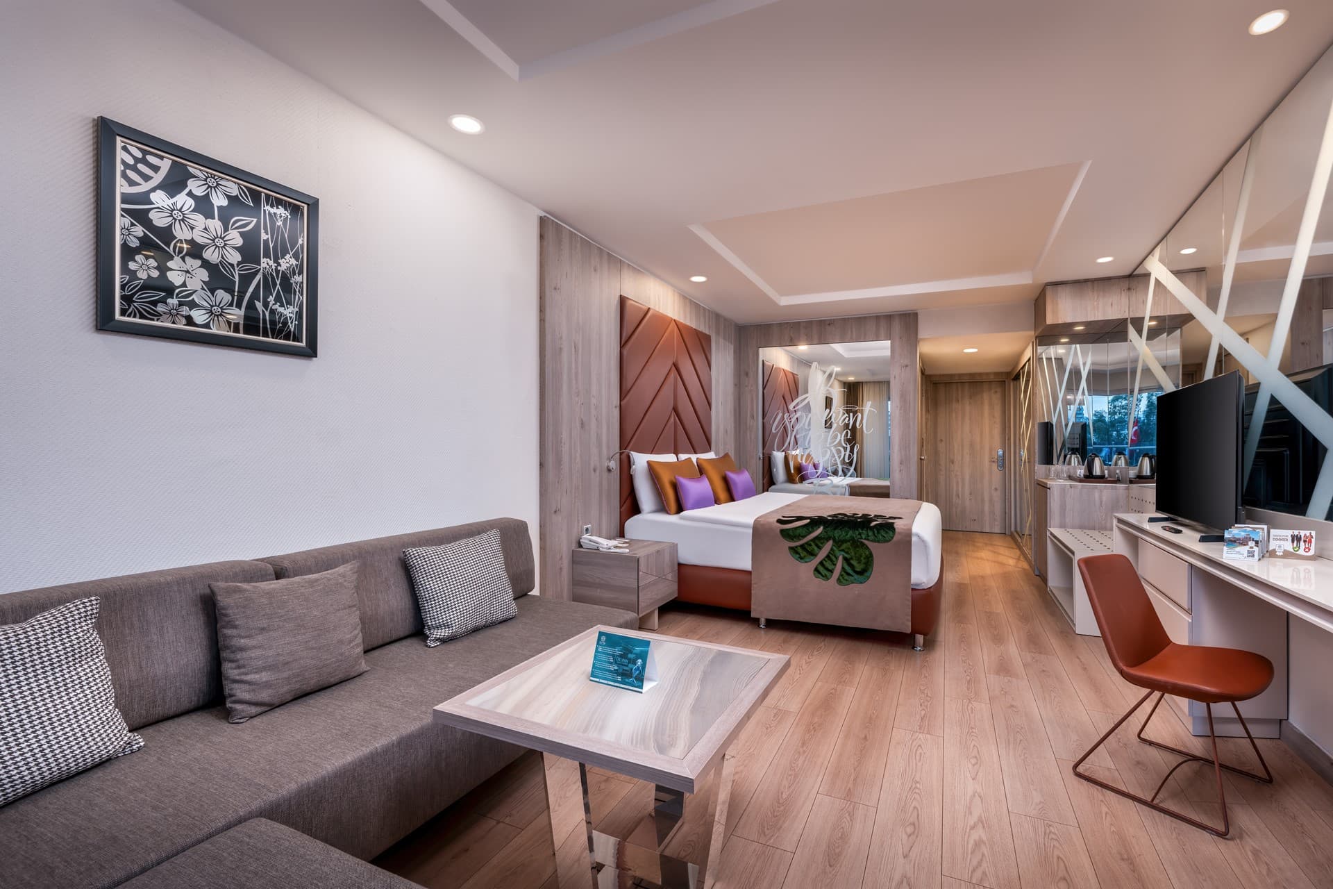 Standaard Be Trendy rolstoeltoegankelijke kamer bij Delphin Be Grand Resort — aanzicht 5