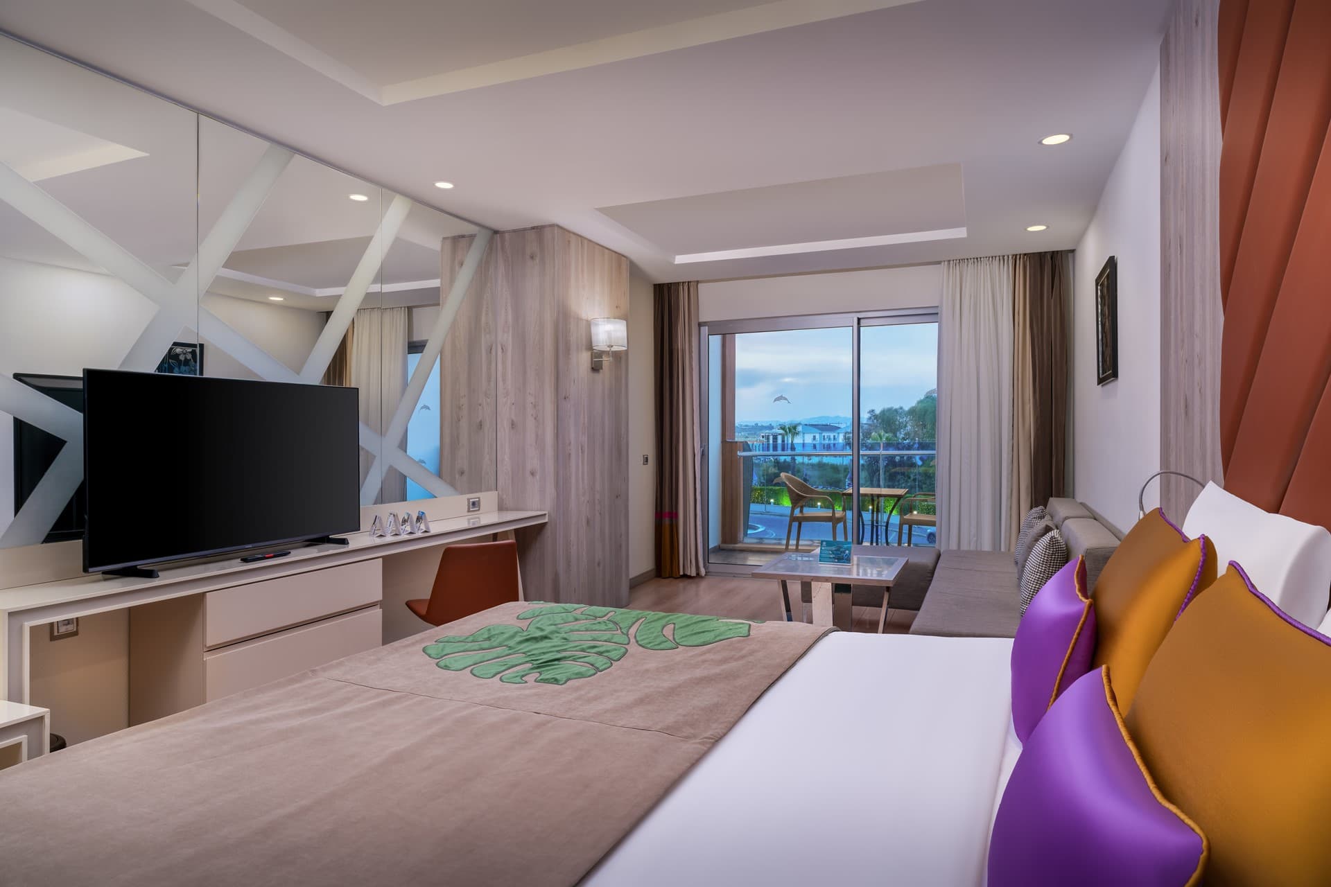 Standaard Be Trendy rolstoeltoegankelijke kamer bij Delphin Be Grand Resort — aanzicht 6