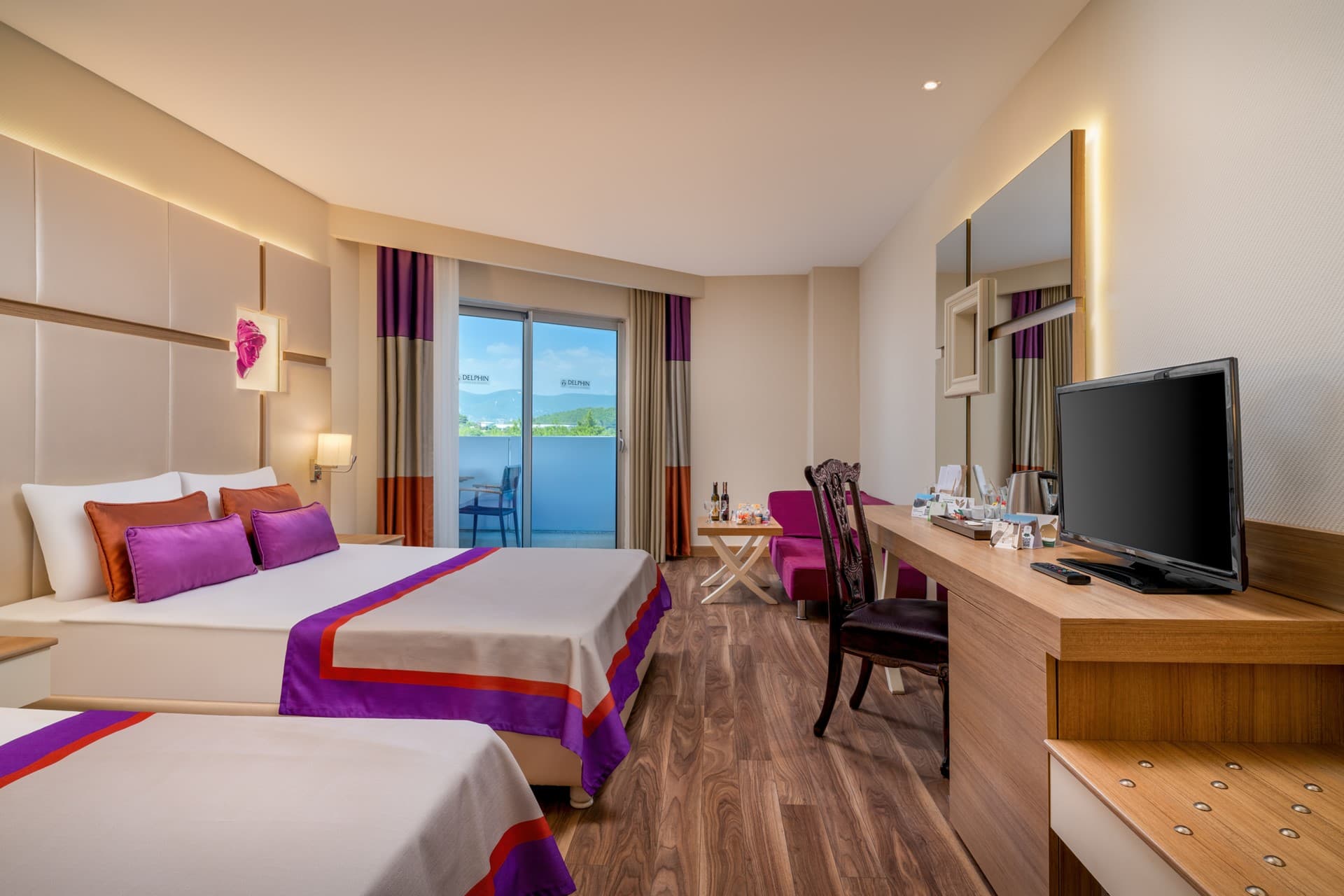 Standardní pokoj, výhled do areálu v hotelu Botanik Platinum — foto č. 3