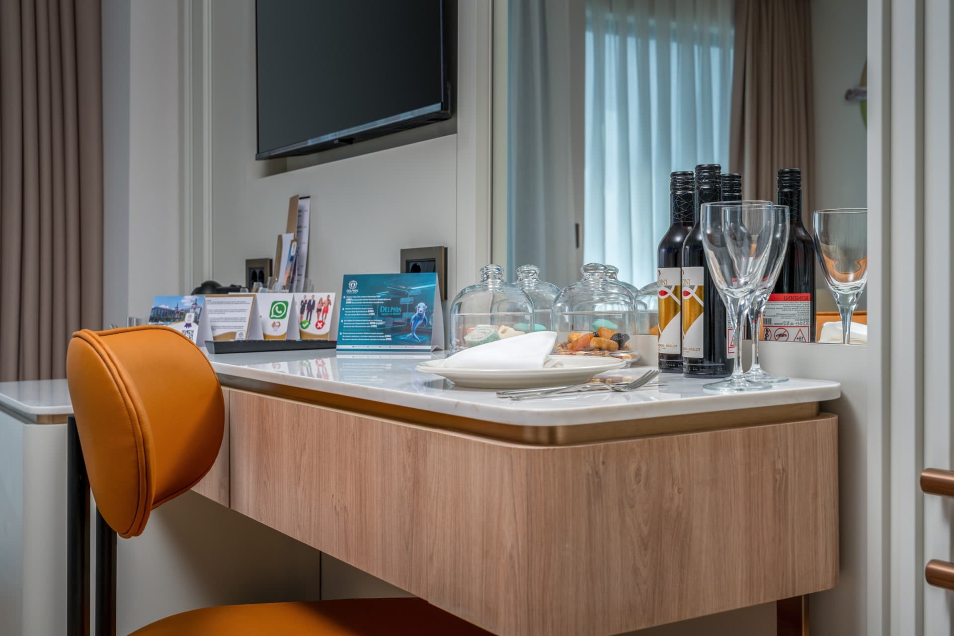 Standaardkamer, zijdelings zeezicht bij Delphin Diva — aanzicht 5