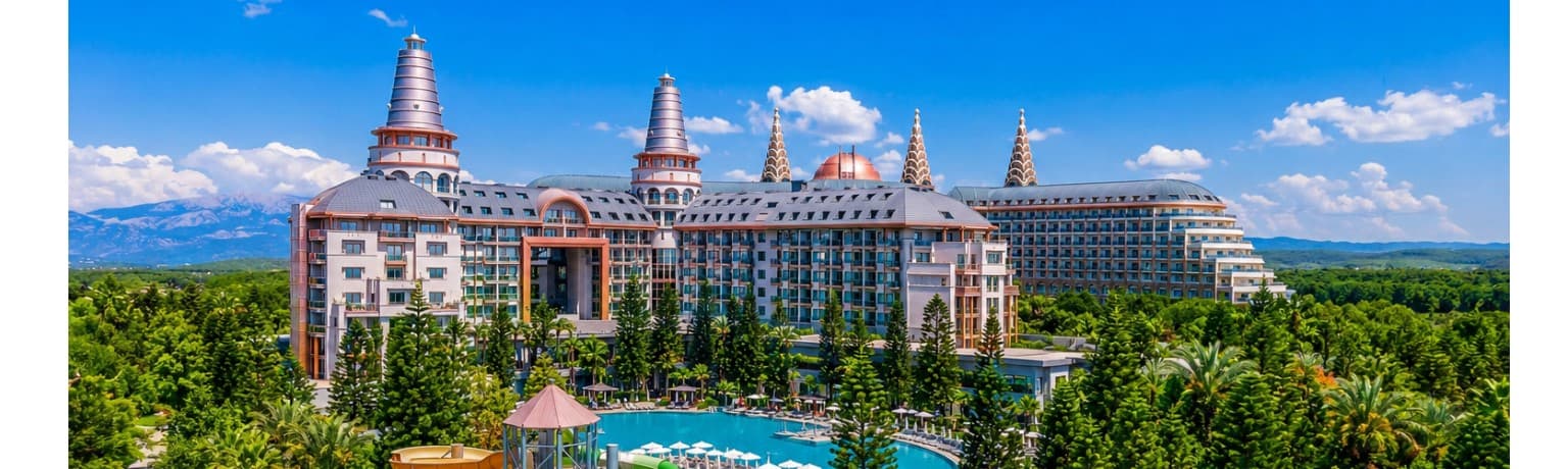 Areál hotelu Delphin Diva