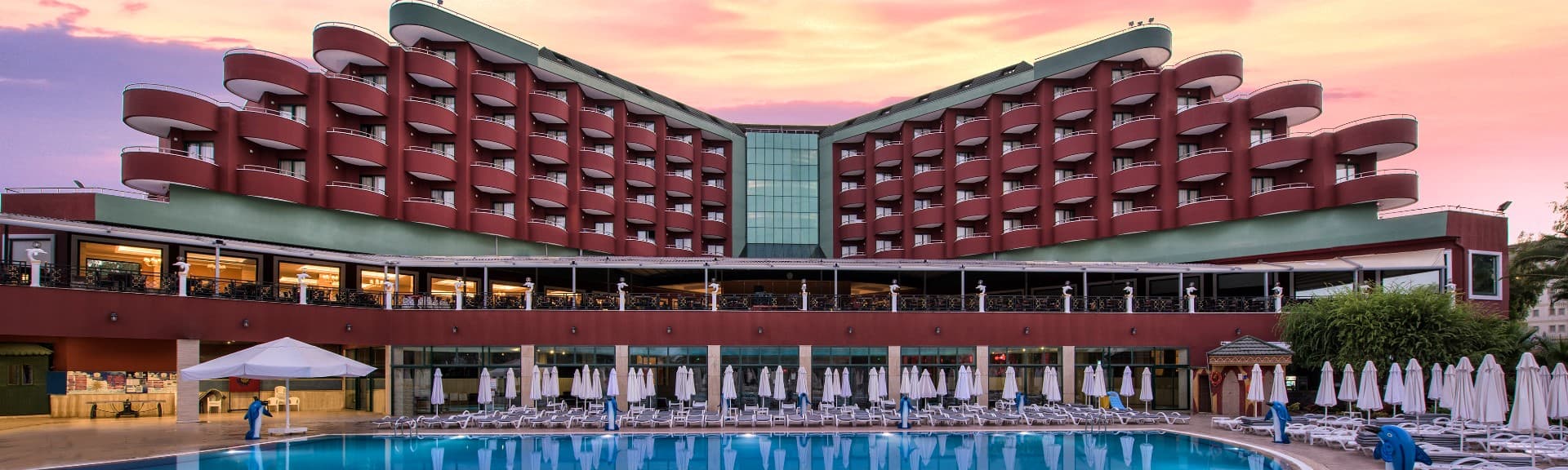 Areál hotelu Delphin Deluxe