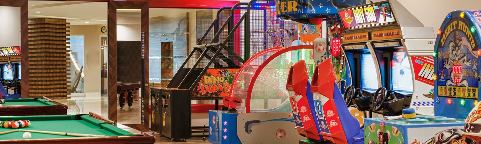 Amusementsvoorzieningen in Botanik Platinum